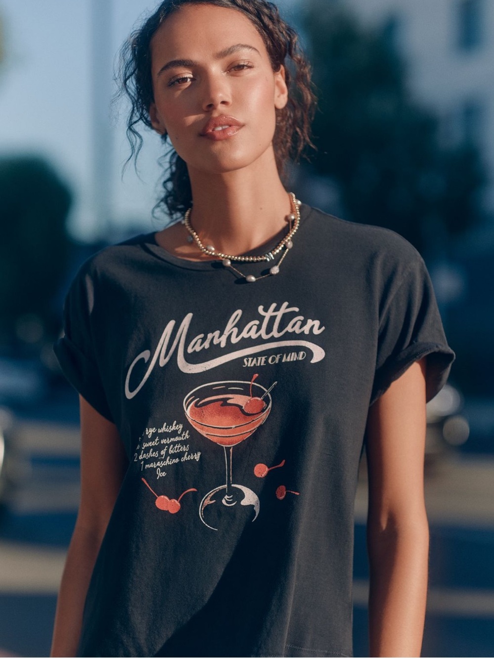 Girl Dangerous Manhattan Graphic Tee